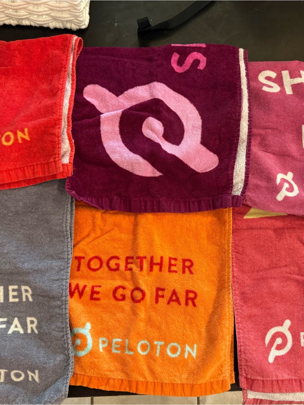 Peloton towels